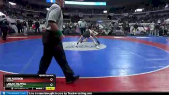 7 lbs Quarterfinal - Ian Addison, Hoover vs Logan Reaves, Hewitt-Trussville