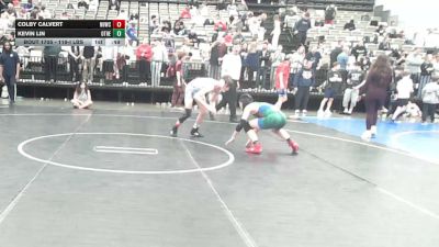119-I lbs Consi Of 32 #2 - Colby Calvert, North Hunterdon, NJ vs Kevin Lin, Other