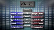 Sandra Thomas vs Paige Blair - Ascendancy FC 15 Replay