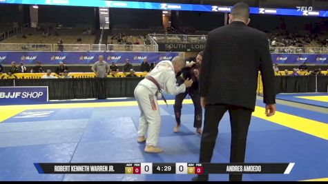 Andres Amoedo vs Robert Kenneth Warren Jr. 2026 Pan Jiu Jitsu IBJJF Championship