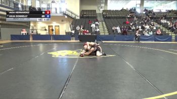 124 lbs 5th Place Match - Jada Hernandez, William Jewell College vs Julia Donnelly, Adams State