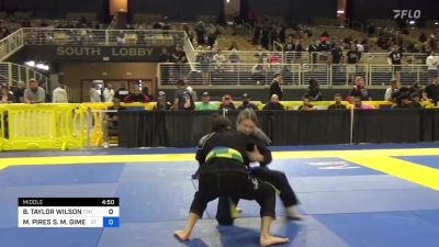 BRYN TAYLOR WILSON vs MARIA PIRES S. M. GIMENIS 2024 Pan Jiu Jitsu ...
