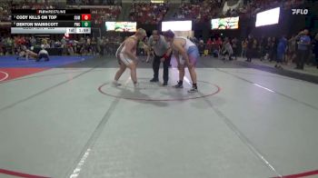 285 lbs Quarterfinal - Cody Kills On Top, Remnant Wrestling Club vs Denton Wainscott, Powell Wrestling Club