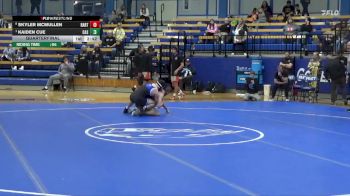 141 lbs Quarterfinal - Kaiden Cue, Carl Albert State vs Skyler McMullen, Barton