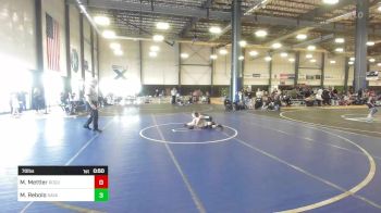 70 lbs Semifinal - Marcus Mettler, Rogue Matclub vs Mason Rebolo, Savage House WC