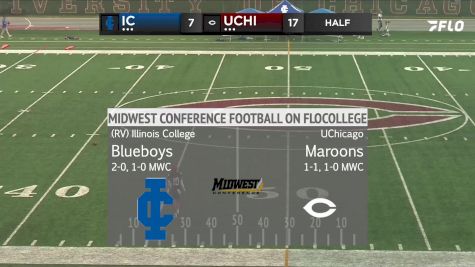 Replay: Illinois College vs Chicago | Sep 20 @ 1 PM