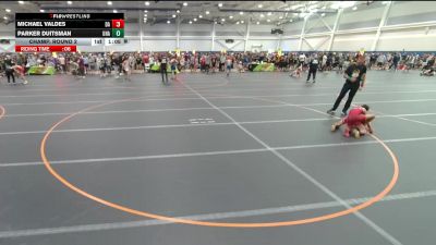 90 lbs Champ. Round 2 - Michael Valdes, Doral Academy vs Parker Duitsman, Unattached