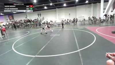 83 lbs Rr Rnd 1 - Gavin Wright, Natrona Colts vs Kyler Robinson, Shootbox WC