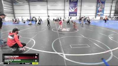 84 lbs Rd# 10- 4:00pm Saturday Final Pool - Preston Dorn, Nebraska Elite vs Kaedrick Brown, PA Blue