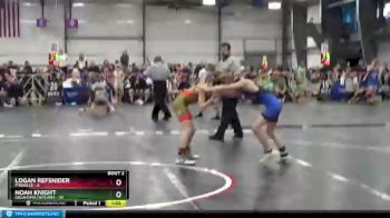 84 lbs Round 1 - Noah Knight, Oklahoma Outlaws vs Logan Refsnider, PINnacle