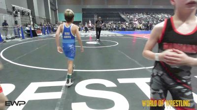 61 lbs Round Of 32 - Carter King, Pindrops vs Madden Moore, Keystone Wrestling Club