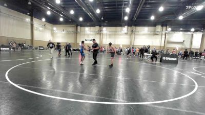100 lbs Semifinal - Kenly Estevez, Black Flag Wrestling Academy vs Michiah Gillins Jr, Youth Impact Center Wrestling Club
