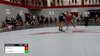 197 lbs Champ. Round 1 - Garrett Steele, UNC-Pembroke vs Mason Kump, Belmont Abbey