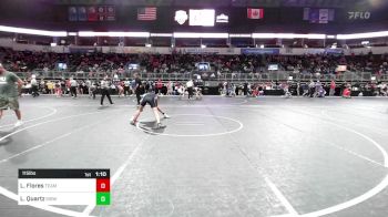 115 lbs Consi Of 8 #1 - Luis Flores, Team Oklahoma vs Luke Quartz, Southern Illinois Bulldog Wrestling Club