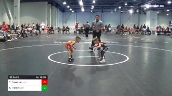 37 lbs Rr Rnd 3 - Channing Bowman, No Team vs Adrian Perez, West Coast Warriors