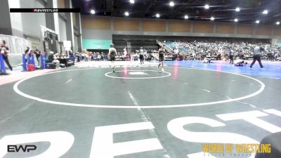 84 lbs Consi Of 16 #1 - Hezekiah McDonough, Salem Elite Mat Club vs Rodney Piparo, Georgetown,CA