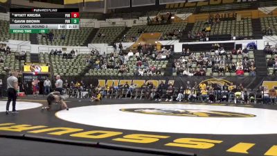 149 lbs Cons. Round 3 - Gavin Brown, Purdue vs Wyatt Krejsa, Purdue