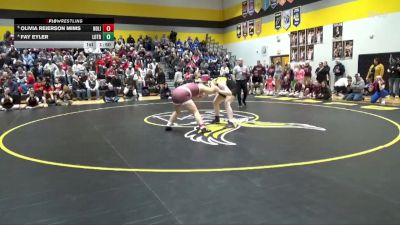 235 lbs Quarterfinal - Olivia Reierson Mims, North Linn vs Fay Eyler, Lone Tree