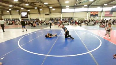 46 lbs Semifinal - Lorenzo Perez, Rising Sun WC vs Booker Hunt, Desert Dogs WC