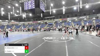 88 lbs Consi Of 8 #2 - Brody Gherardini, Team Grand Valley Elite vs Easton Coats, Bear Cave WC