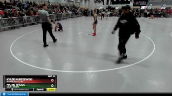 120 lbs Champ. Round 1 - Marin Rhode, South Dakota vs Kylee Kurszewski, Neenah Wrestling