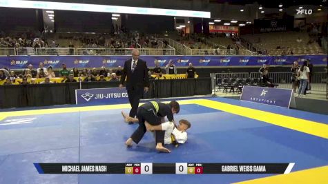 Gabriel Weiss Gama vs Michael James Nash 2026 Pan Kids Jiu-Jitsu IBJJF Championship