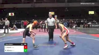 95 lbs Consolation - Trevor Hamm, Thorobred WC vs Max Blanco, Salem Elite