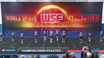 Champion Cheer Athletics - Youth Red [2022 L1 Youth - D2 Day 1] 2022 WSF Huntsville Challenge