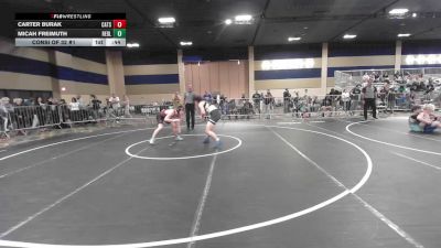 157 lbs Consi Of 32 #1 - Carter Burak, Cats WC vs Micah Freimuth, Redlands HS