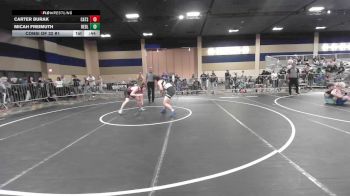 157 lbs Consi Of 32 #1 - Carter Burak, Cats WC vs Micah Freimuth, Redlands HS