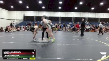 130 lbs Finals (8 Team) - Angellaya Burden, Bad Bass vs Jacob Goldstein, Great Bridge Wrestlng