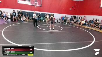 105 lbs Round 1 (6 Team) - Cooper Ham, WAR vs Hayden Ross, 208 Elite