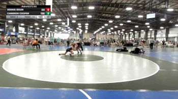 132 lbs Rr Rnd 2 - Dennis Bruin, Grizzly Wrestling Club vs Cameron Cooper, Fight Barn WC