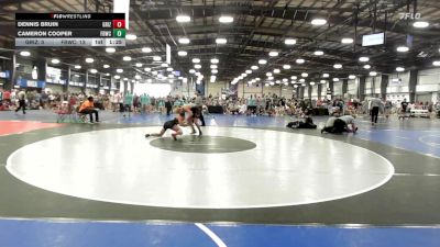132 lbs Rr Rnd 2 - Dennis Bruin, Grizzly Wrestling Club vs Cameron Cooper, Fight Barn WC