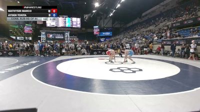 126 lbs Cons. Sub-rd Of 64 - Mathysin Marco, Nebraska vs Ayden Tokita, Idaho