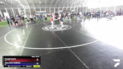 118 lbs Cons. Round 2 - Tyler Katz, AZ vs Maliyah Garcia, ID