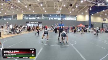 96 lbs Round 3 (4 Team) - Carter Smith, Team Shutt vs Connor Burrell, FCA Hurricanes
