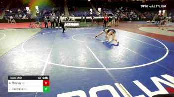 132 lbs Round Of 64 - Ashley Dehney, Central Catholic vs Jake Giordano, Billerica