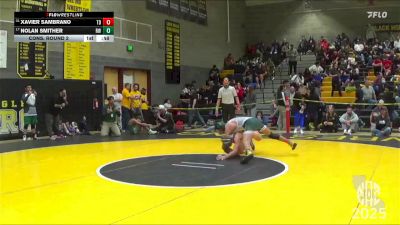 135 lbs Cons. Round 2 - Xavier Sambrano, Team Dinamites vs Nolan Smither, Reedley Wrestling