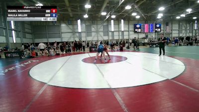 59 kg Cons. Sub-rd Of 16 - Isabel Navarro, Menlo Wrestling Club vs Malila Miller, Alaska Battle Cats Wrestling Club
