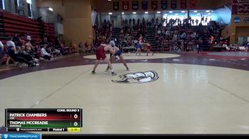 165 lbs Cons. Round 3 - Thomas McCreadie, Dubuque vs Patrick Chambers, Coe