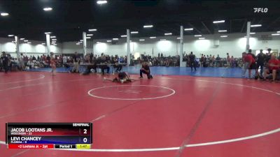 125 lbs Semis & 1st Wrestleback (8 Team) - Jacob Lootans Jr., Wisconsin vs Levi Chancey, Florida