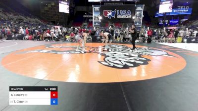 165 lbs Cons 32 #2 - Ayden Dooley, SD vs Tyson Clear, OH