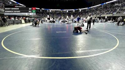 89 lbs Consy Pigtails - Rocky Johnson, Mifflin County vs Dominick Tufaro, Wallenpaupack