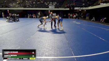 141 lbs Cons. Round 2 - Caden Schrage, Luther vs Daryn Brown, Buena Vista