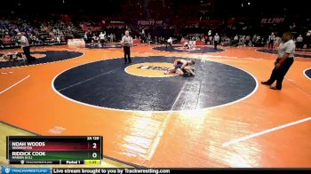 2A 120 lbs Cons. Round 3 - Riddick Cook, Marion (H.S.) vs Noah Woods, Washington