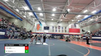 100 lbs Cons. Round 2 - Nina Cale, Macomb vs Mya Downs, Stanford (Olympia)