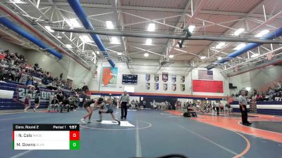 100 lbs Cons. Round 2 - Nina Cale, Macomb vs Mya Downs, Stanford (Olympia)