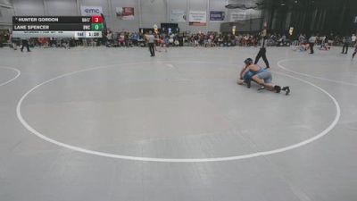 150 lbs Champ. Rd Of 32 - Hunter Gordon, Ranger 47 vs Lane Spencer, Bozeman Wrestling Club