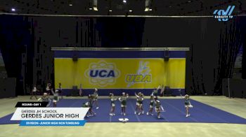 Gerdes JH School - Gerdes Junior High [2024 Junior High Non Tumbling Day 1] 2024 UCA Southwest Regional